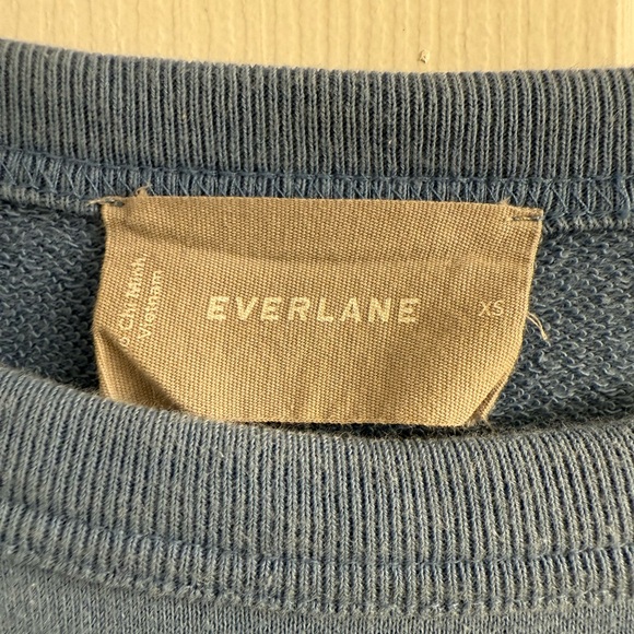 Everlane Lightweight French Terry Crewneck Sweatshirt - Picture 3 of 3